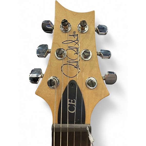 Used 2024 PRS CE24 Fire Red Burst Solid Body Electric Guitar