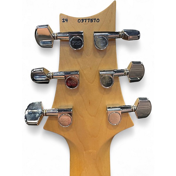 Used 2024 PRS CE24 Fire Red Burst Solid Body Electric Guitar