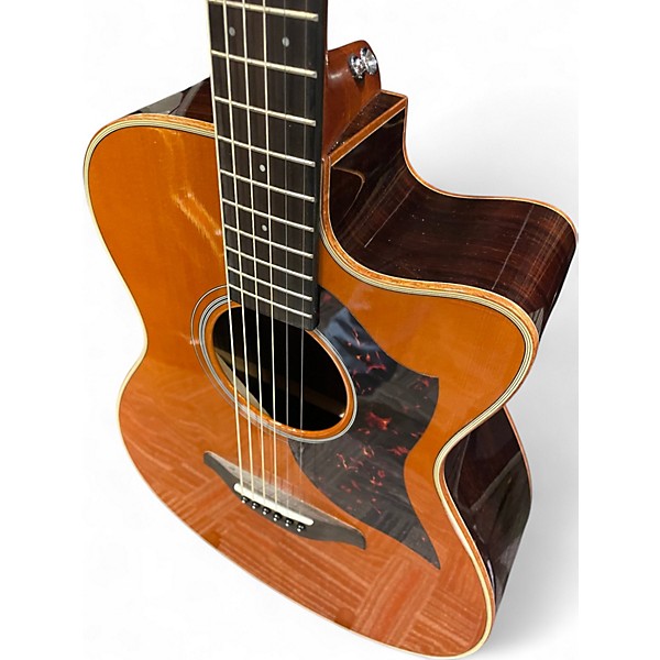 Used Yamaha AC1R Vintage Natural Acoustic Electric Guitar