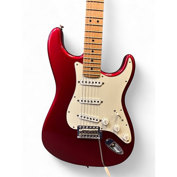 Used 2010 Fender American Special Stratocaster Candy Apple Red Metallic Solid Body Electric Guitar