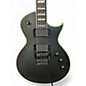 Used ESP LTD EC1000 FR Deluxe Satin Black Solid Body Electric Guitar