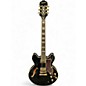 Used Epiphone Sheraton II Black Hollow Body Electric Guitar thumbnail