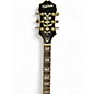 Used Epiphone Sheraton II Black Hollow Body Electric Guitar