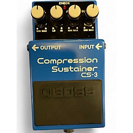Used BOSS CS3 Compressor Sustainer Effect Pedal