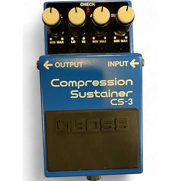 Used BOSS CS3 Compressor Sustainer Effect Pedal