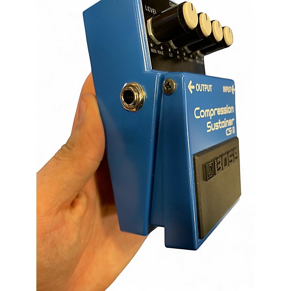 Used BOSS CS3 Compressor Sustainer Effect Pedal