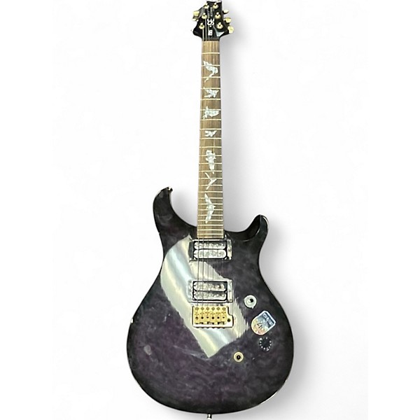 Used PRS Paul Allender Signature SE Purple Solid Body Electric Guitar