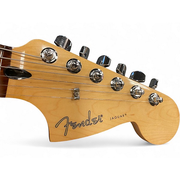 Used Fender PLAYER SERIES JAGUAR Pink Solid Body Electric Guitar