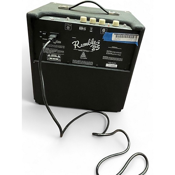 Used Fender Rumble 25 25W 1x10 Bass Combo Amp