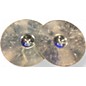 Used Zildjian 14in A Custom Hi Hat Pair Cymbal
