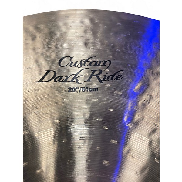 Used Zildjian 20in K Custom Dark Ride Cymbal