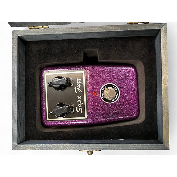 Used Tru-fi SUPA FUZZ PURPLE SPARKLE Effect Pedal