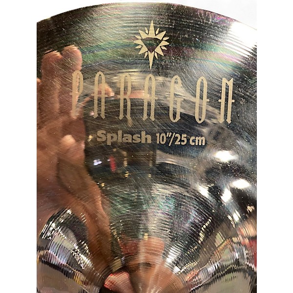 Used SABIAN 10in Paragon Splash Brilliant Cymbal
