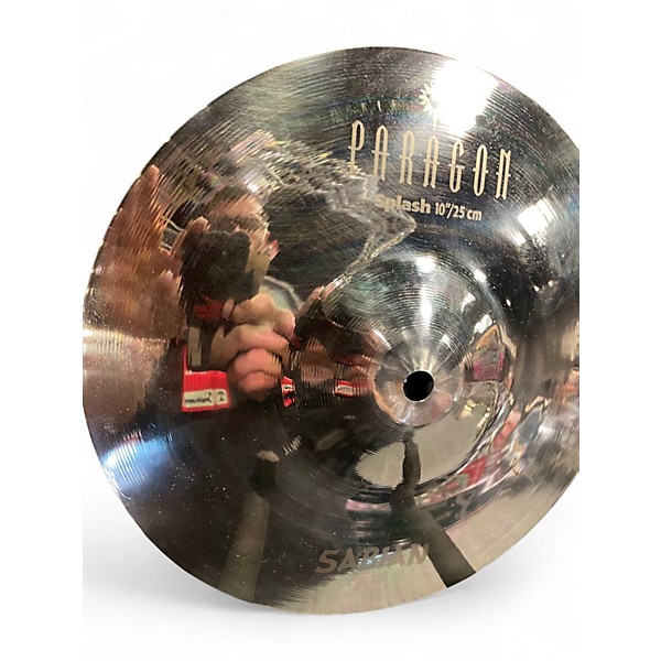 Used SABIAN 10in Paragon Splash Brilliant Cymbal