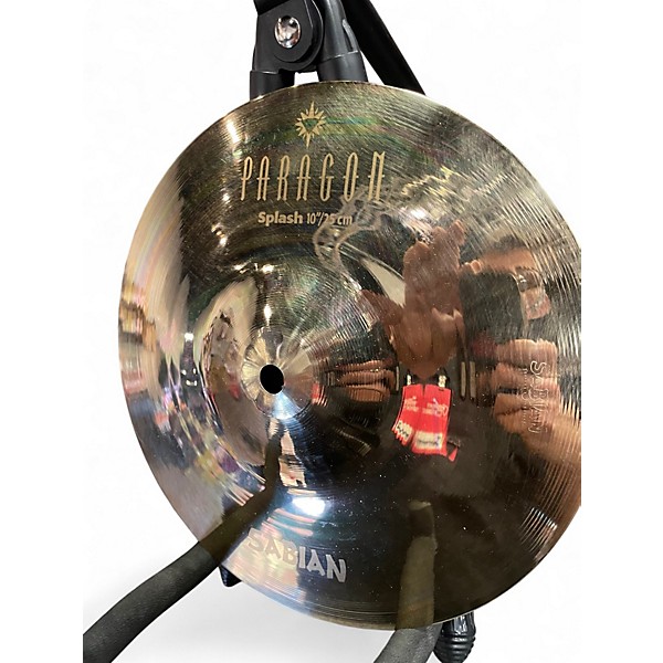 Used SABIAN 10in Paragon Splash Brilliant Cymbal