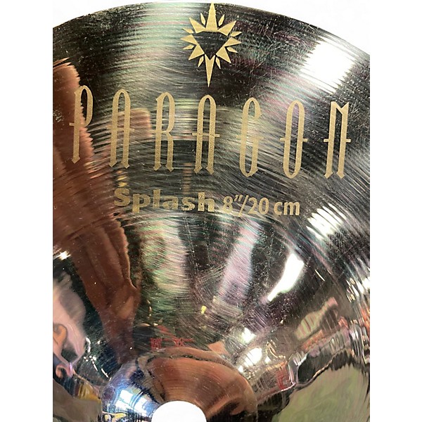 Used SABIAN 8in Paragon Crash Brilliant Cymbal