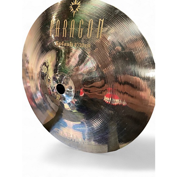 Used SABIAN 8in Paragon Crash Brilliant Cymbal