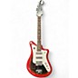 Used Bell solid body 60's style red and black Solid Body Electric Guitar thumbnail