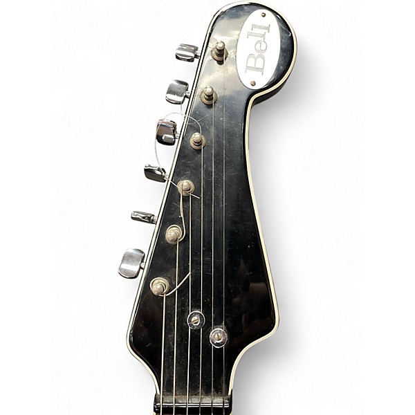 Used Bell solid body 60's style red and black Solid Body Electric Guitar