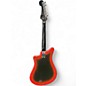 Used Bell solid body 60's style red and black Solid Body Electric Guitar