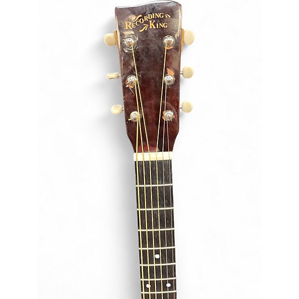 Used Recording King RD318 Natural Acoustic Guitar