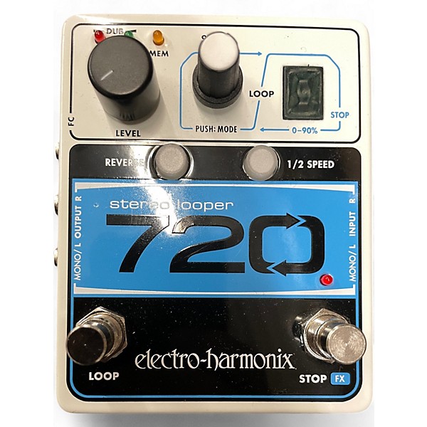 Used Electro-Harmonix 720 Stereo Looper Pedal