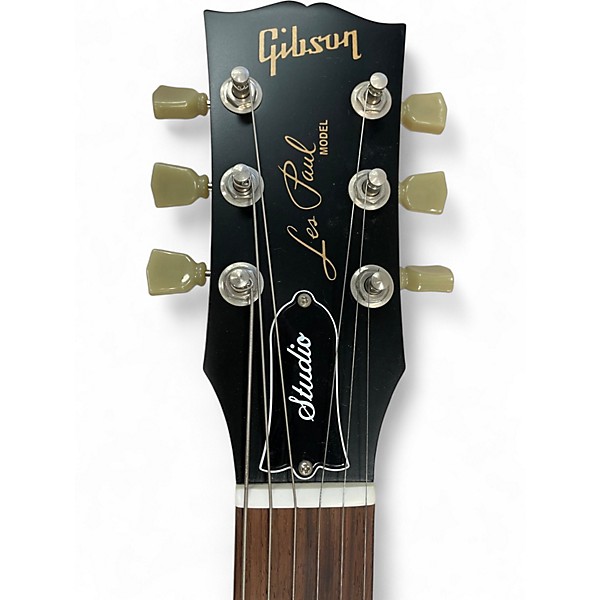 Used 2008 Gibson Les Paul Studio Faded Brown Solid Body Electric Guitar