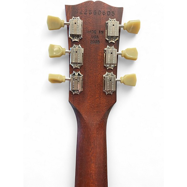 Used 2008 Gibson Les Paul Studio Faded Brown Solid Body Electric Guitar