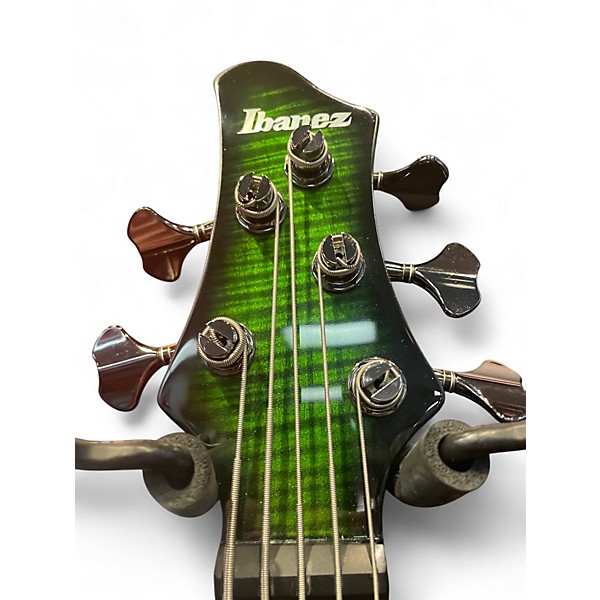 Used Ibanez SDGB1 Steve Di Giorgo Signature Dark Moss Electric Bass Guitar
