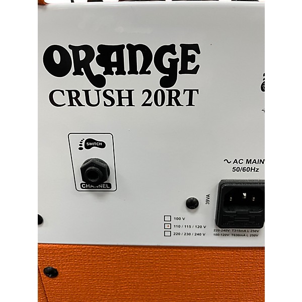 Used Orange Amplifiers Crush 20 20W 1x8 Guitar Combo Amp