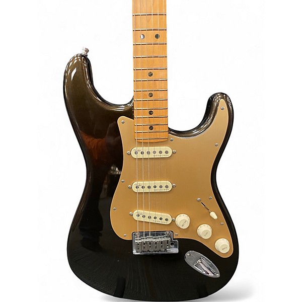 Used 2022 Fender American Ultra Stratocaster Texas Tea Solid Body Electric Guitar