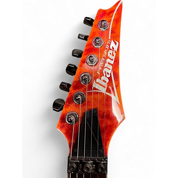 Used Ibanez RG920 RG Premium Liquid Inferno Solid Body Electric Guitar