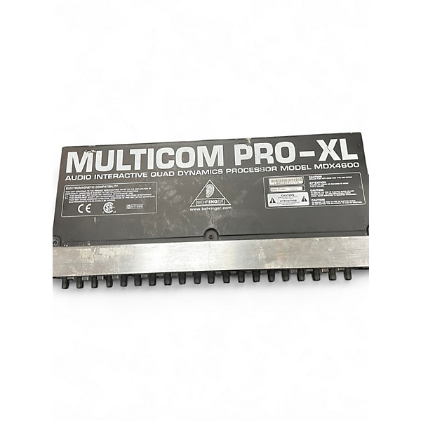 Used Behringer MDX4600 Compressor
