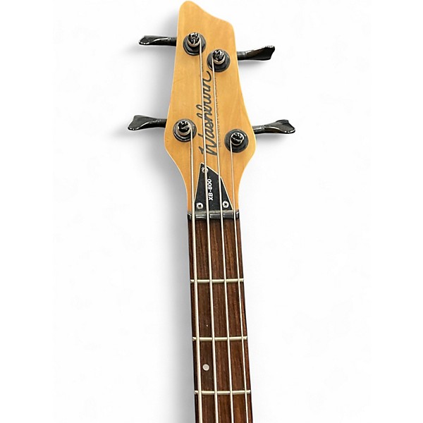 Used Washburn xb800 bantam Trans Green Electric Bass Guitar