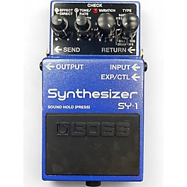 Used BOSS SY-1 SYNTHESIZER Effect Pedal