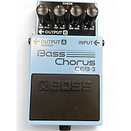 Used BOSS CEB3 Bass Chorus Bass Effect Pedal