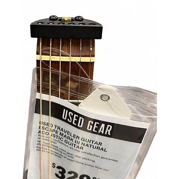 Used Traveler Guitar Escape Mark III Natural Acoustic Guitar