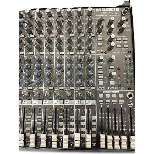 Used Mackie 1604VLZ PRO Unpowered Mixer
