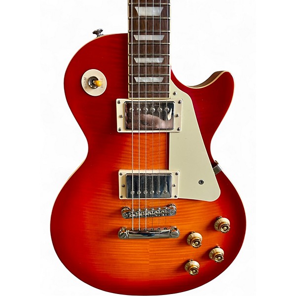 Used Epiphone 1959 Reissue Les Paul Standard Cherry Sunburst Solid Body Electric Guitar