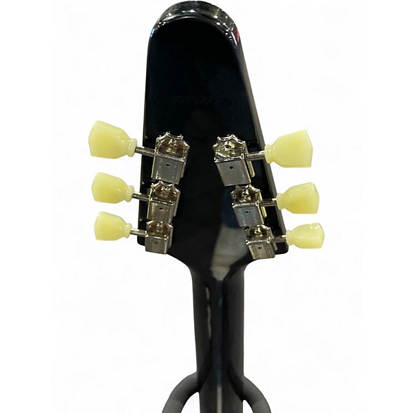 Used Epiphone Flying V Black Solid Body Electric Guitar
