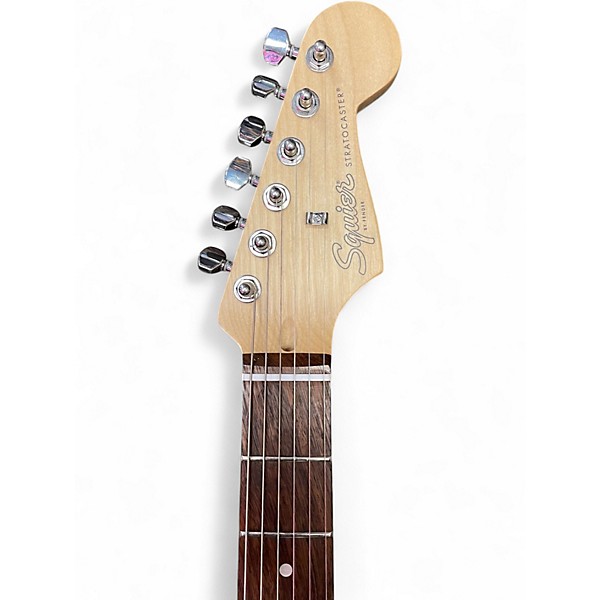 Used Squier Stratocaster HSS Seafoam Green Solid Body Electric Guitar