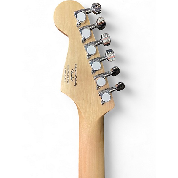 Used Squier Stratocaster HSS Seafoam Green Solid Body Electric Guitar