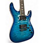 Used Schecter Guitar Research Omen Extreme 6 Ocean Blue Burst Solid Body Electric Guitar thumbnail