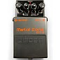 Used BOSS MT2 Metal Zone Distortion Effect Pedal