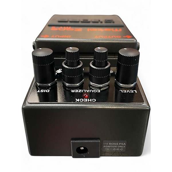 Used BOSS MT2 Metal Zone Distortion Effect Pedal