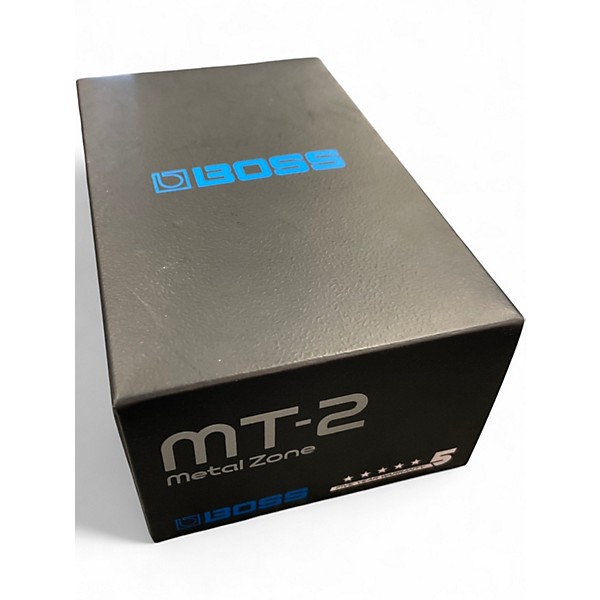 Used BOSS MT2 Metal Zone Distortion Effect Pedal