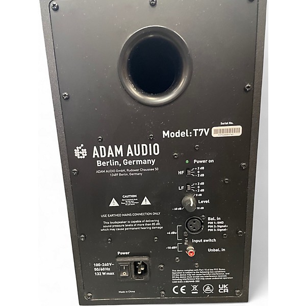 Used ADAM Audio T7V 7" STUDIO MONITORS  Powered Monitor