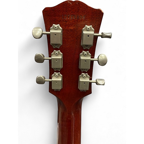 Used Eastman double cut Satin Red Solid Body Electric Guitar