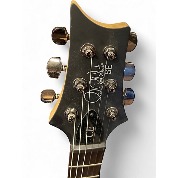 Used PRS SE CE 24 SAND BLASTED BLUE BLACK Solid Body Electric Guitar