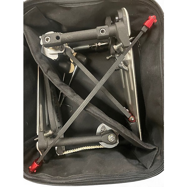 Used DW 9000 Series Double Double Bass Drum Pedal